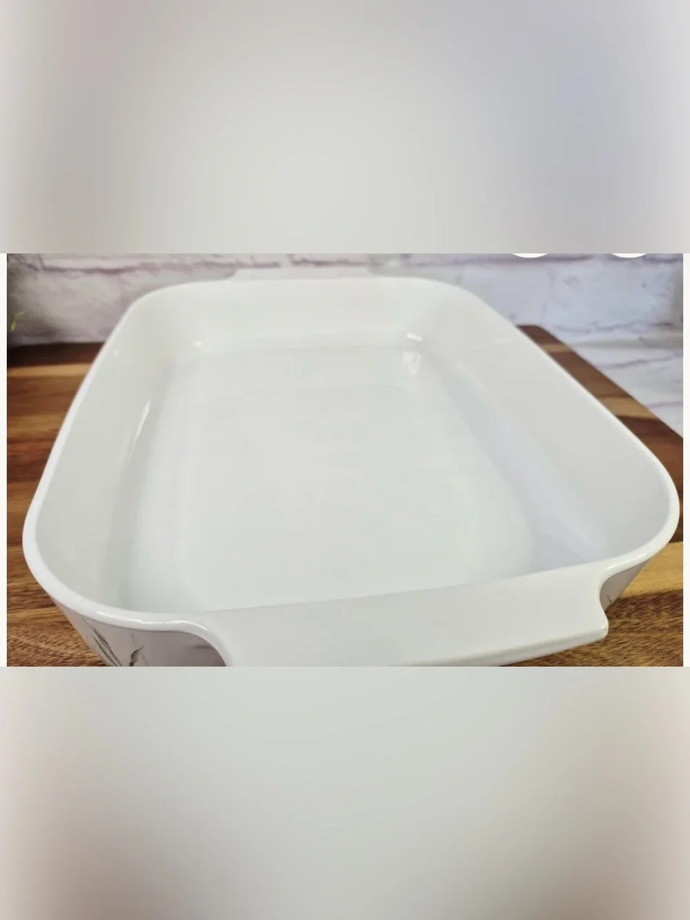 Corningware vintage shadow iris lasagna Baking roast Dish with Handles rare